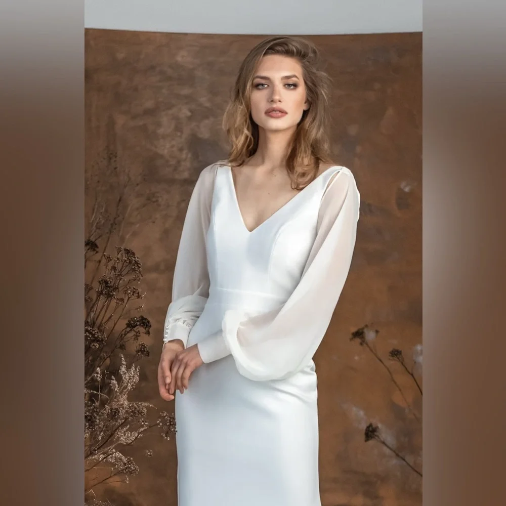 NWT Wedding Dress Sleeves (Detachable) - Picture 1 of 13